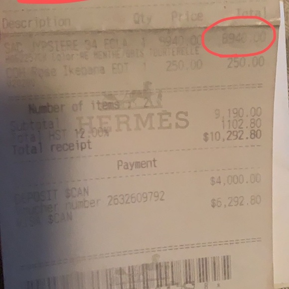 SOLD❌Hermes jypsiere 34 - Picture 8 of 8